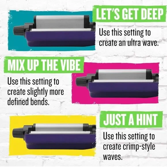 Bed Head A Wave We Go Tourmaline Ceramic
Adjustable Hair Waver - Picture 5 of 10